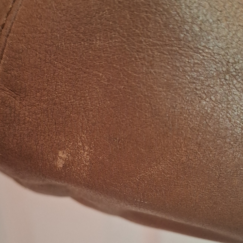 Coach Poppy Tan Leather Shoulder Bag - Picture 4 of 13